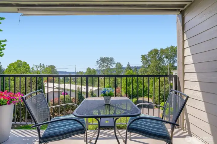 Start or end the day with beautiful views from your own private balcony