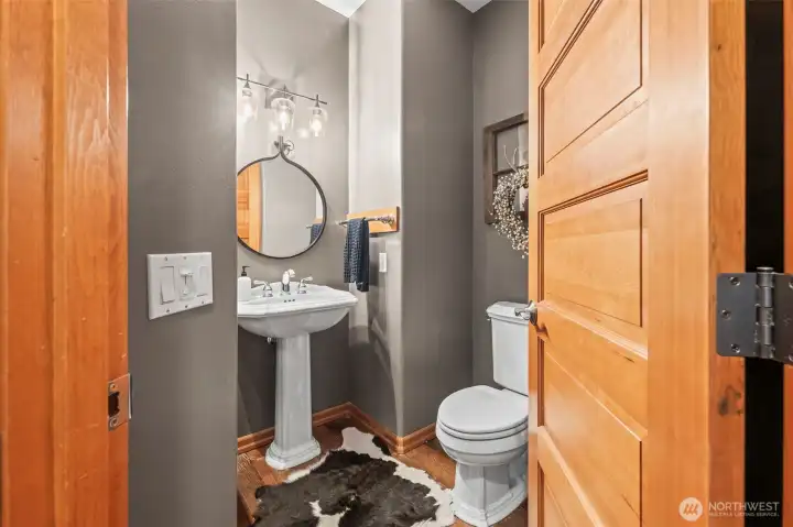 Half bath on main