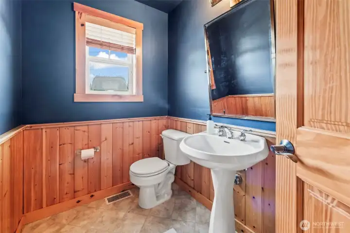 Half bath in bonus room