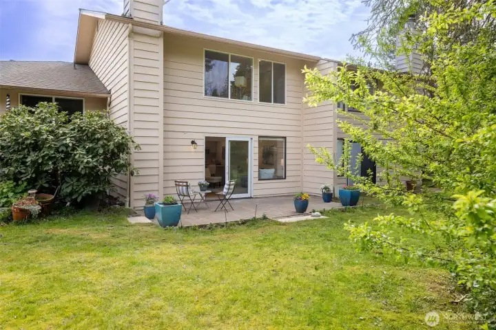 View of the back of the home