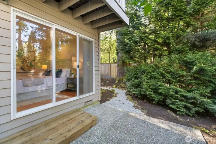 Private patio off owner's suite