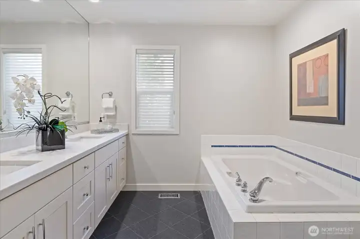 Main floor owner's suite bathroom