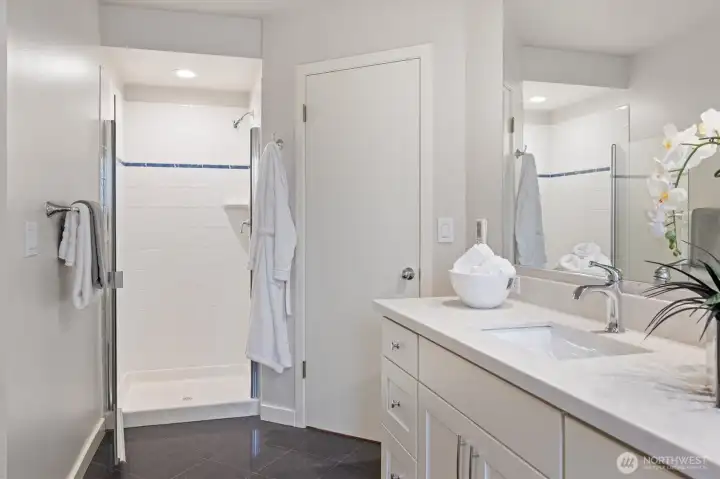 Main floor owner's suite bathroom