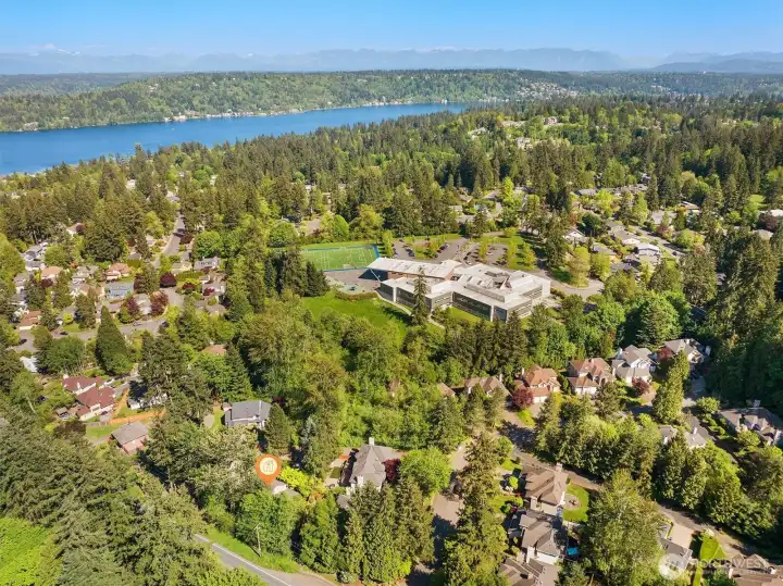Lake Sammamish and multiple parks are just minutes from home.