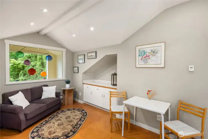 Top floor living space