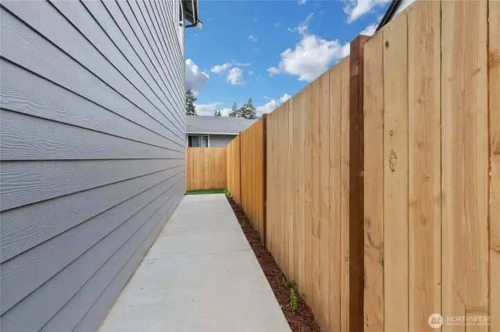 Side Yard Patio