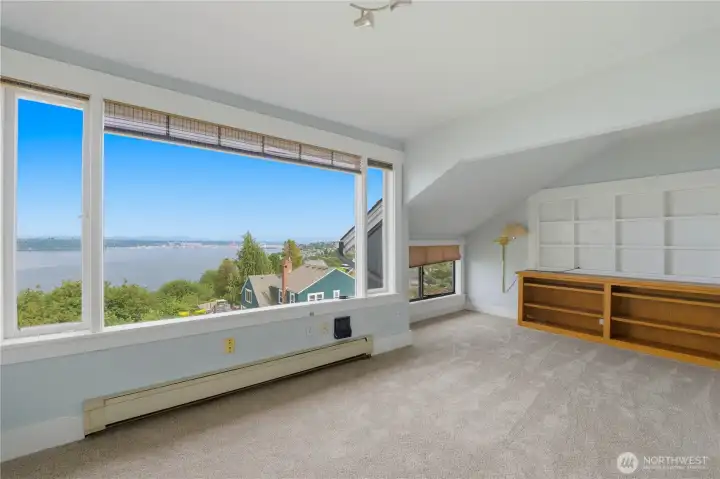 view from upper floor bedroom