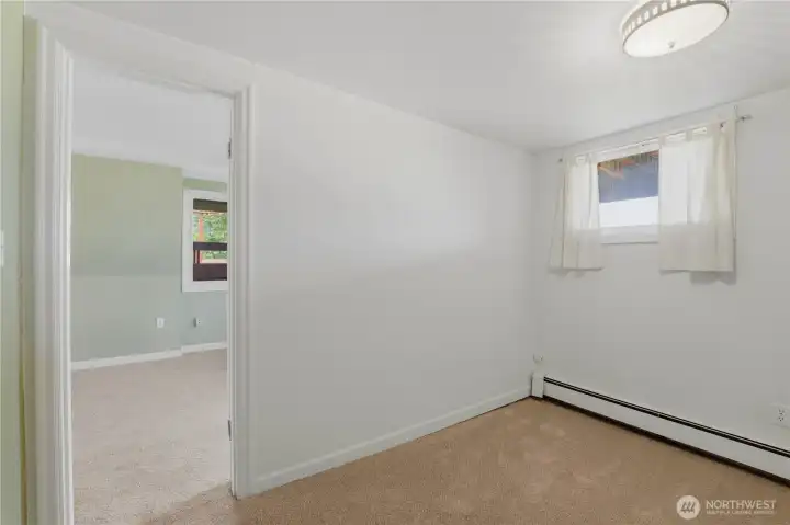 basement bedroom or office