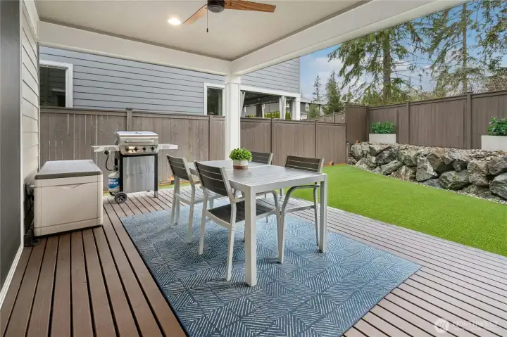 Covered deck