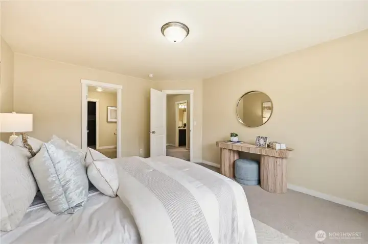 Spacious primary suite Spacious primary suite