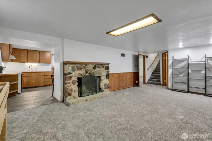 Comfortable, inviting, and full of possibilities on the lower level. Comfortable, inviting, and full of possibilities on the lower level.