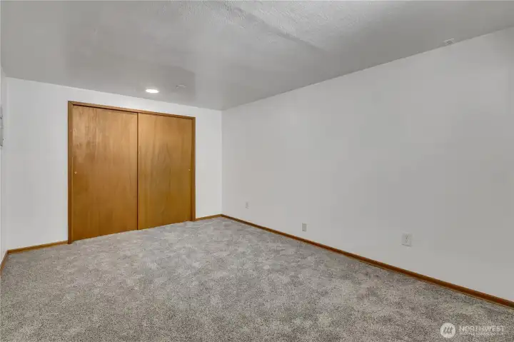 Extra finished room on the lower level with a closet only, no window. Extra finished room on the lower level with a closet only, no window.