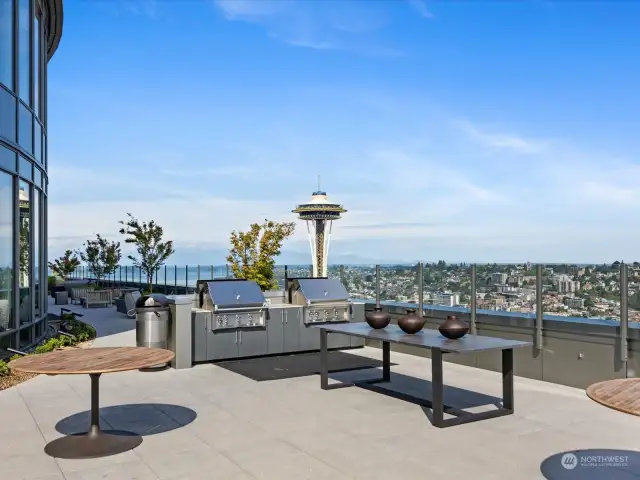 BBQ all year round with spectacular Space Needle views!