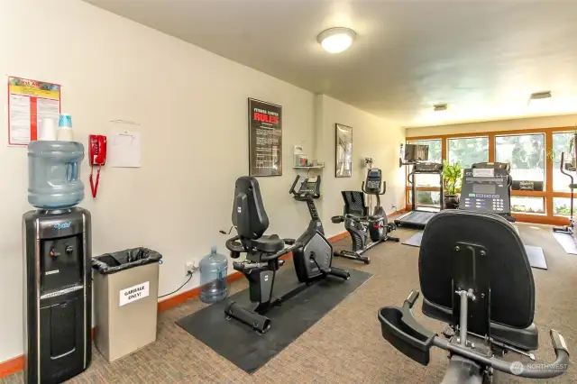 Exercise Room In The Clubhouse