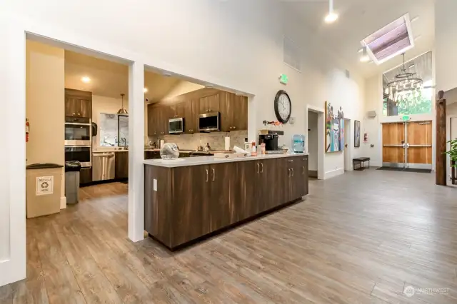 Kitchen In The Party Room Area