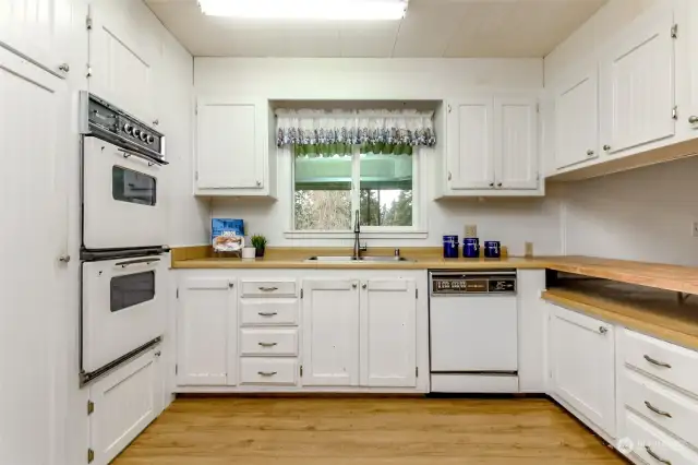 Kitchen with Double Ovens