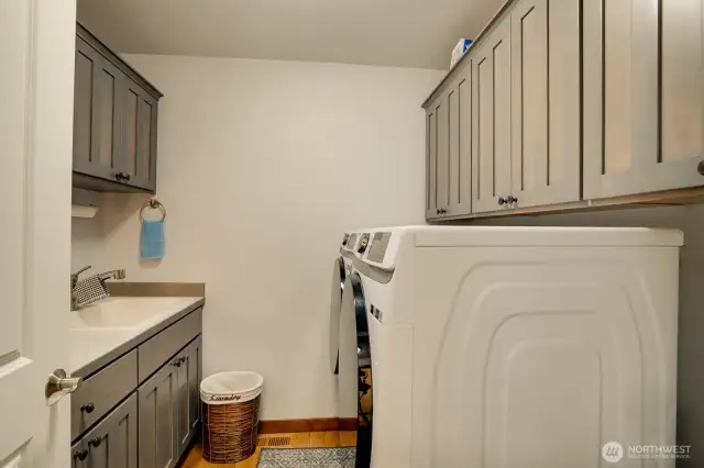 Laundry Room off Garage