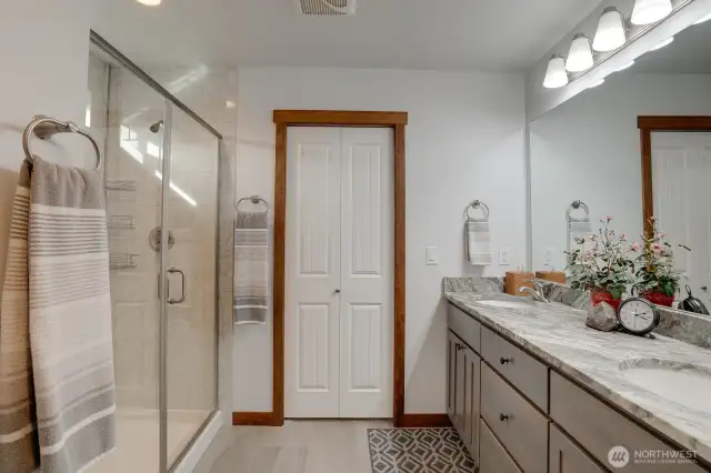 Primary Bathroom with Walk in Shower