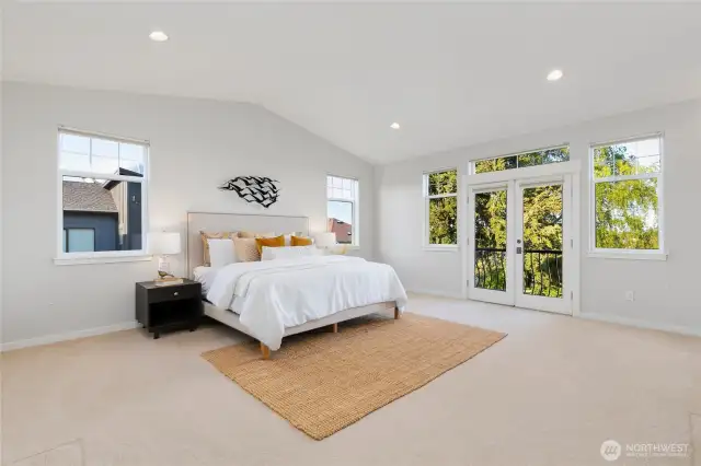 Spacious primary