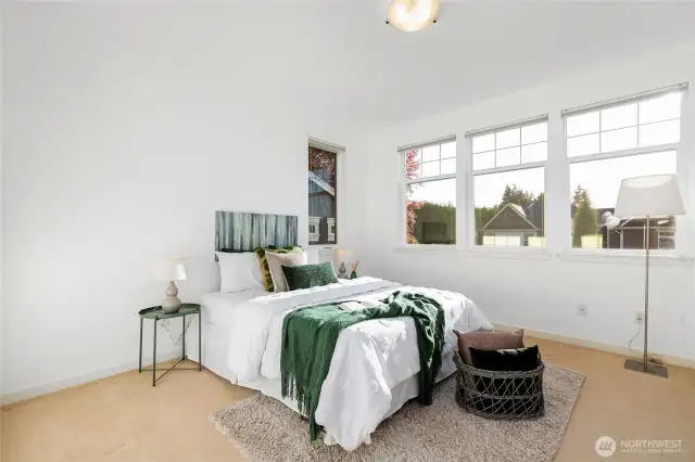 Second upstairs spacious bedroom