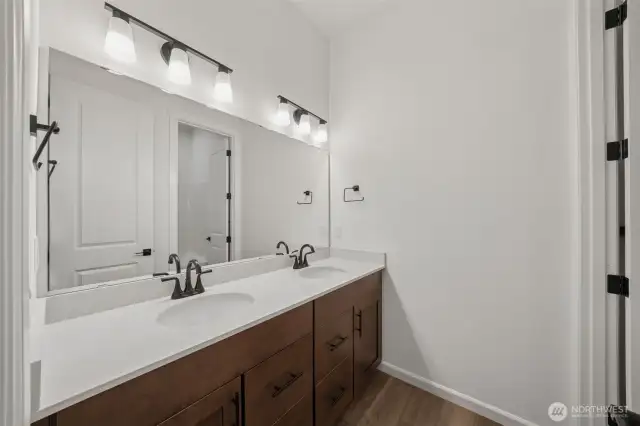 Actual home: Shared bathroom