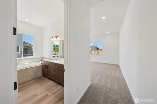 Actual home: Primary suite