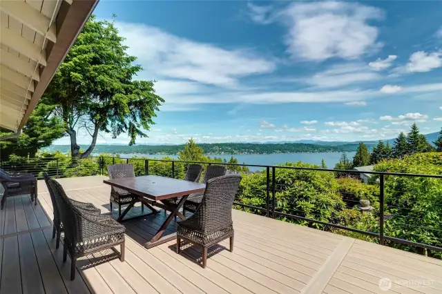 Recently renovated with contemporay railings