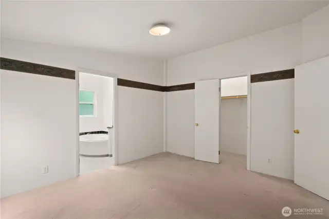 Master bedroom from entrance