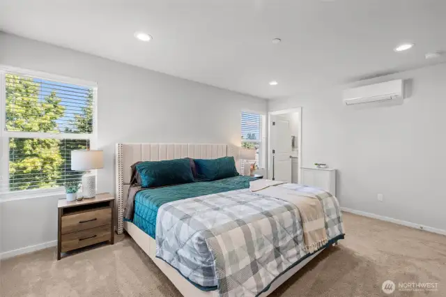 Primary with bath off Master and Walk-in closet