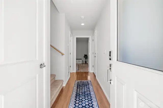 Front entrance on main floor.