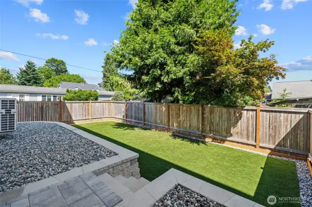 2x4's added along the fence line to prevent digging.