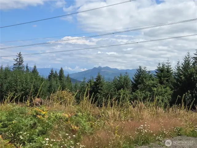 Cascade foothills view to the East