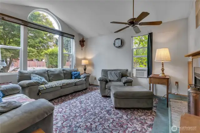 Great Room Vaulted Ceiling