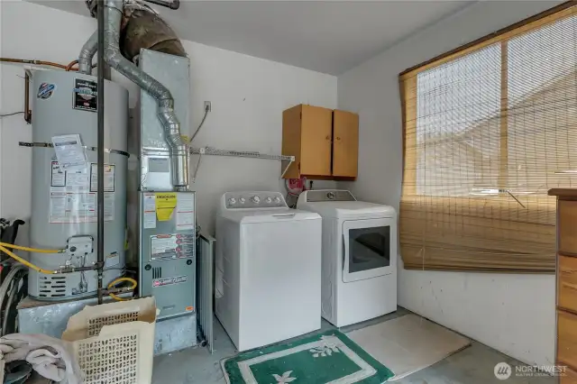Laundry in Garage