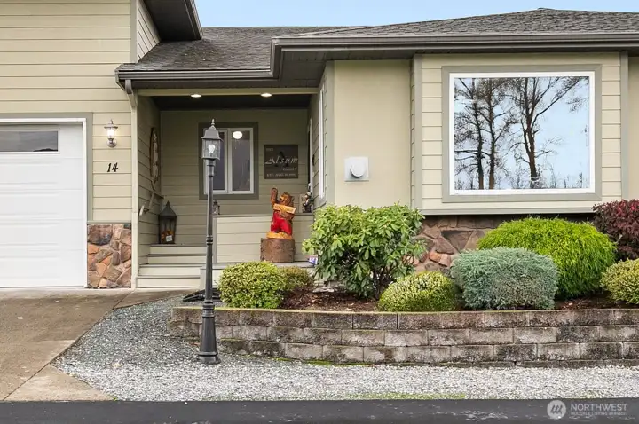 This inviting entry welcomes you to this home...