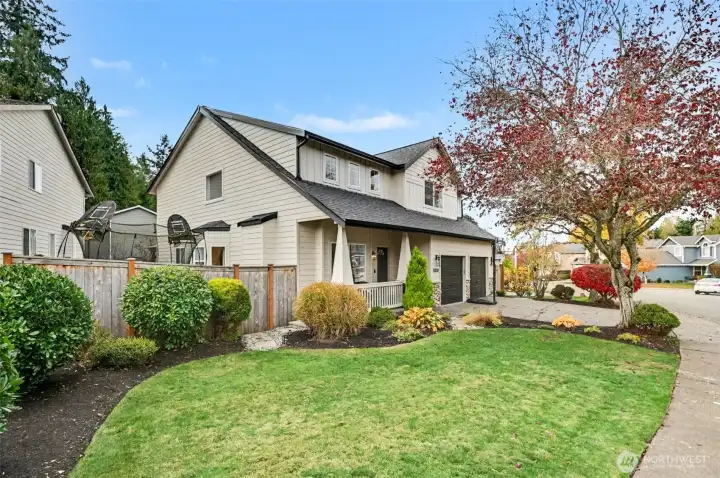 Front Yard side view.