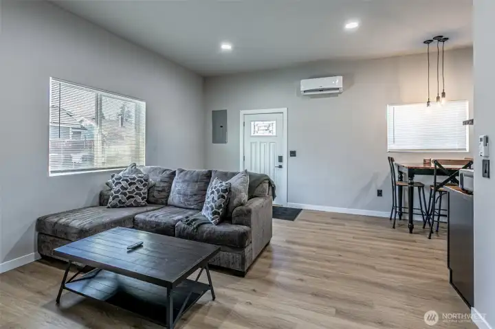 Unit B - Living room