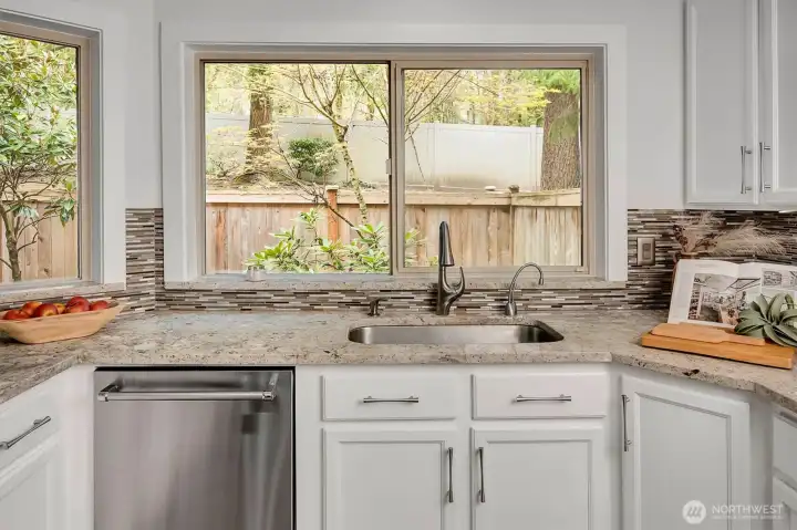 Abundant and sun filled windows.....