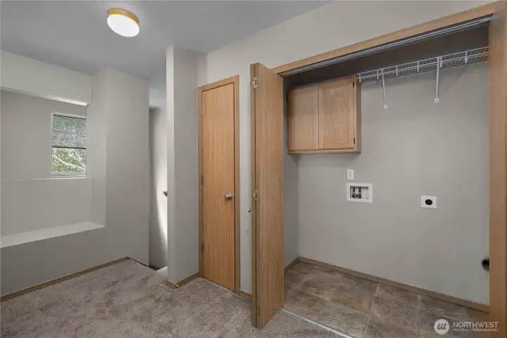 Laundry area on the second floor
