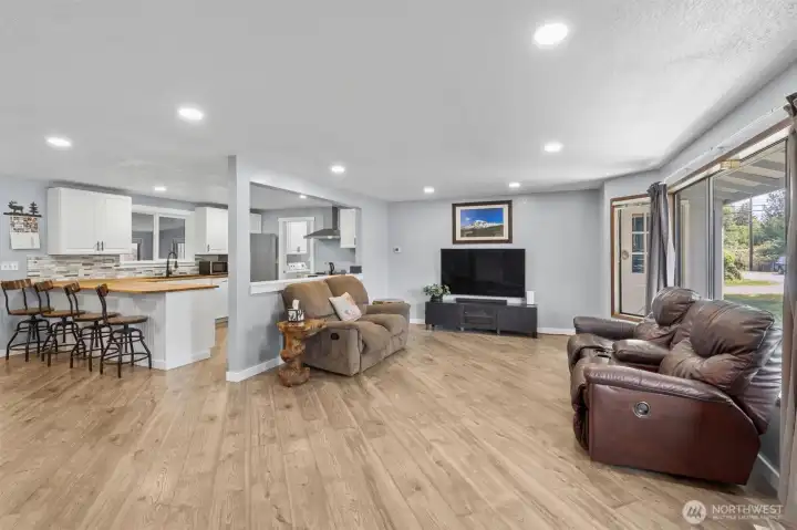Updated flooring throughout.