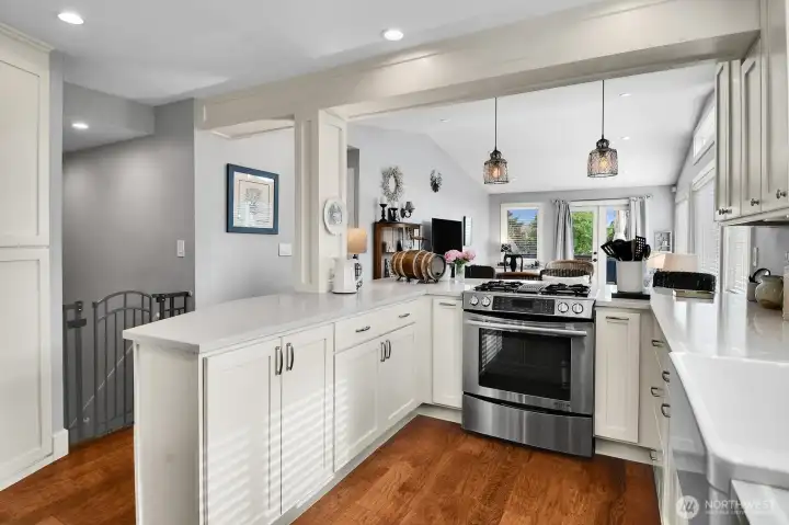 Another angle of the kitchen. Another angle of the kitchen.