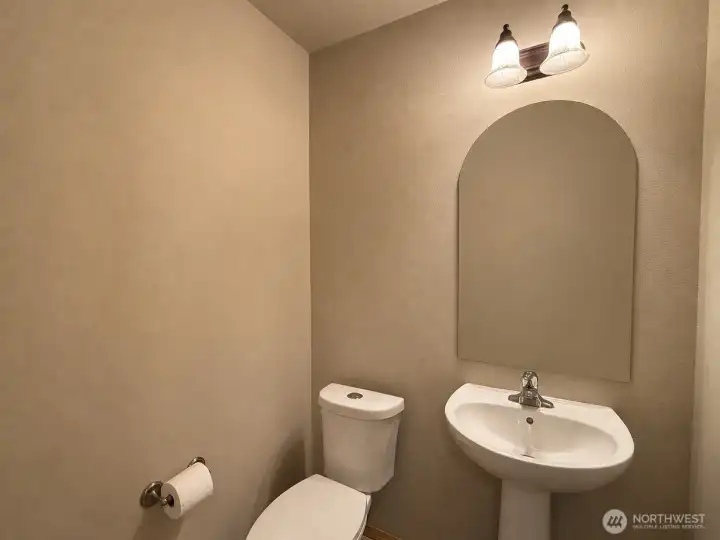 Powder room on main