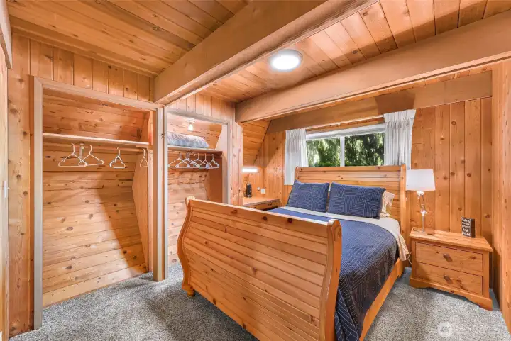 Bedroom on the main level