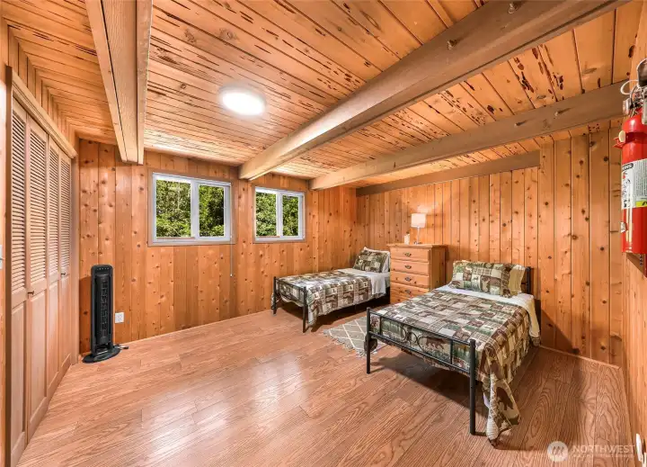 Bedroom on the upper floor