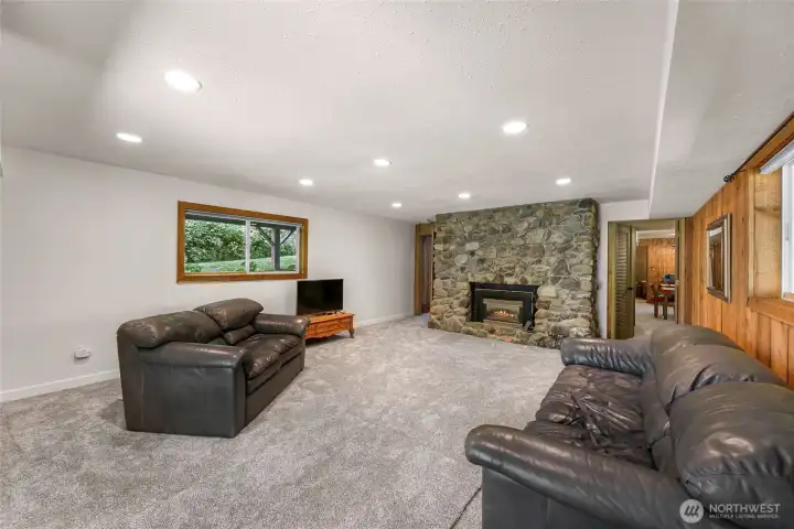 Second fireplace