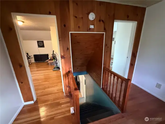 Upstairs landing