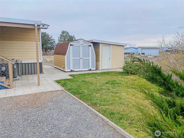 Fully fenced yard.