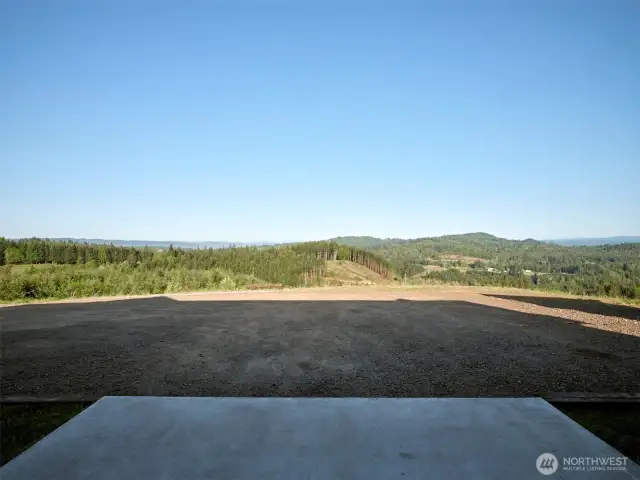 View from front of home