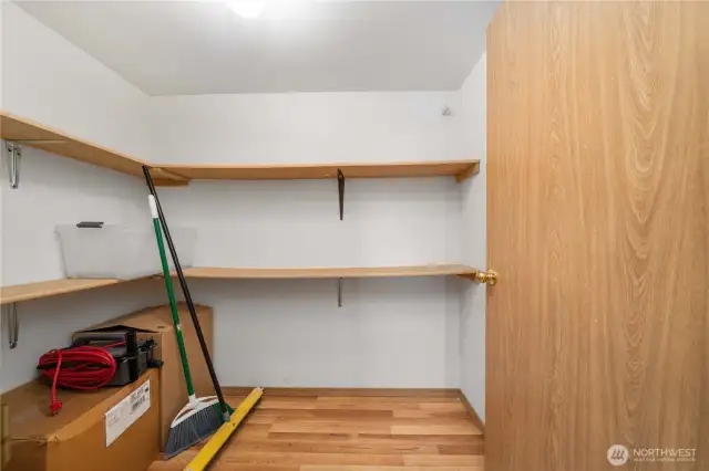Another closet for storage
