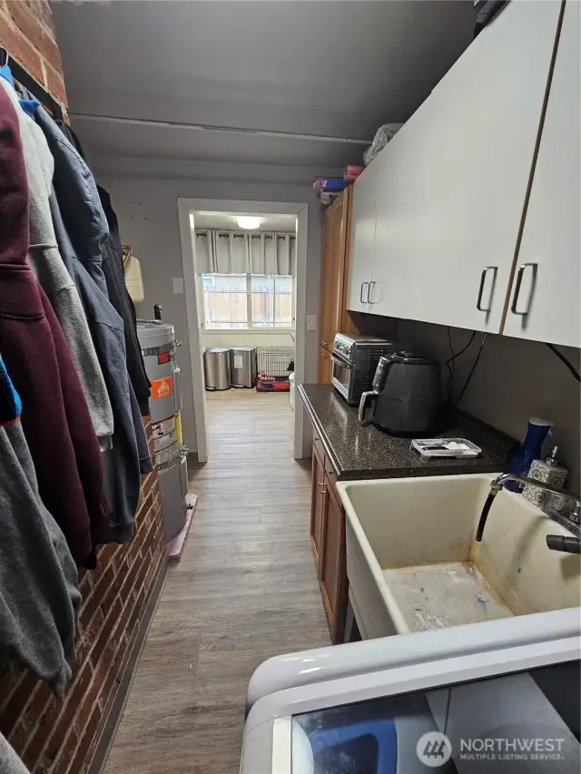 Laundry Room with Utility Sink